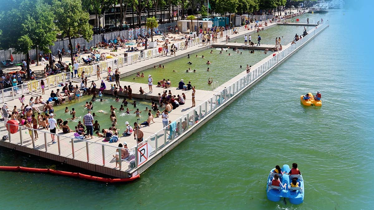 Choc dans la Seine : la baignade à nouveau interdite après la découverte macabre d’un sac !