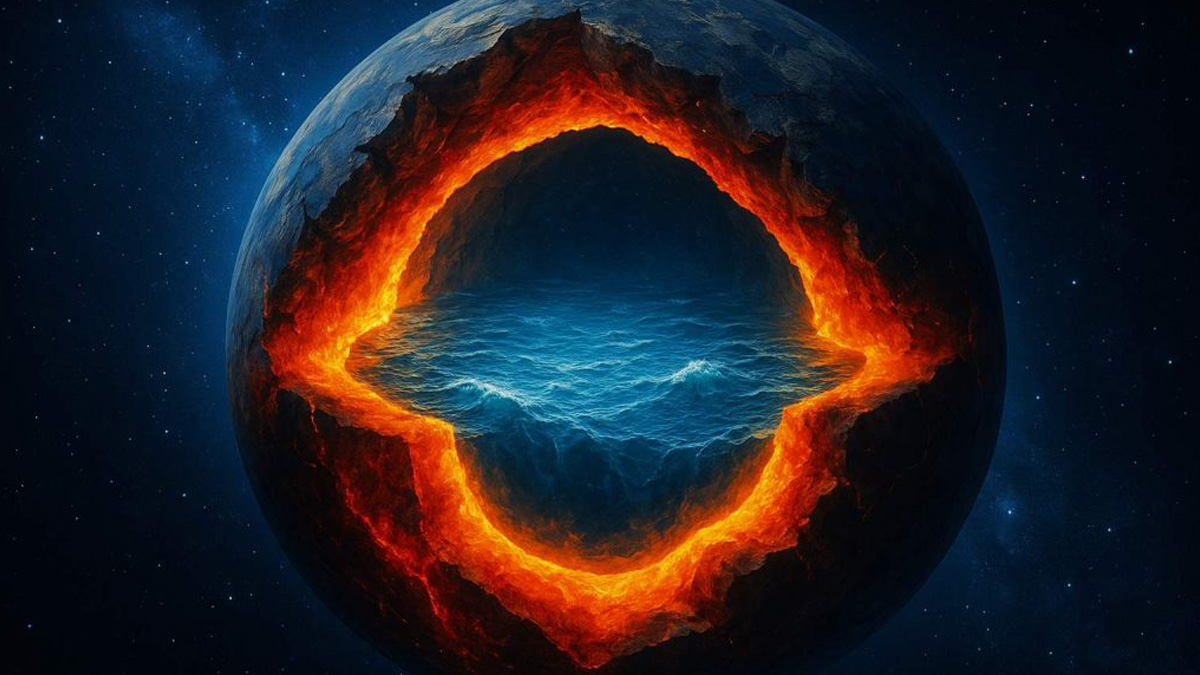 Jules Verne avait raison ! La découverte d’un océan enfoui profondément dans la Terre défie notre connaissance de l’univers