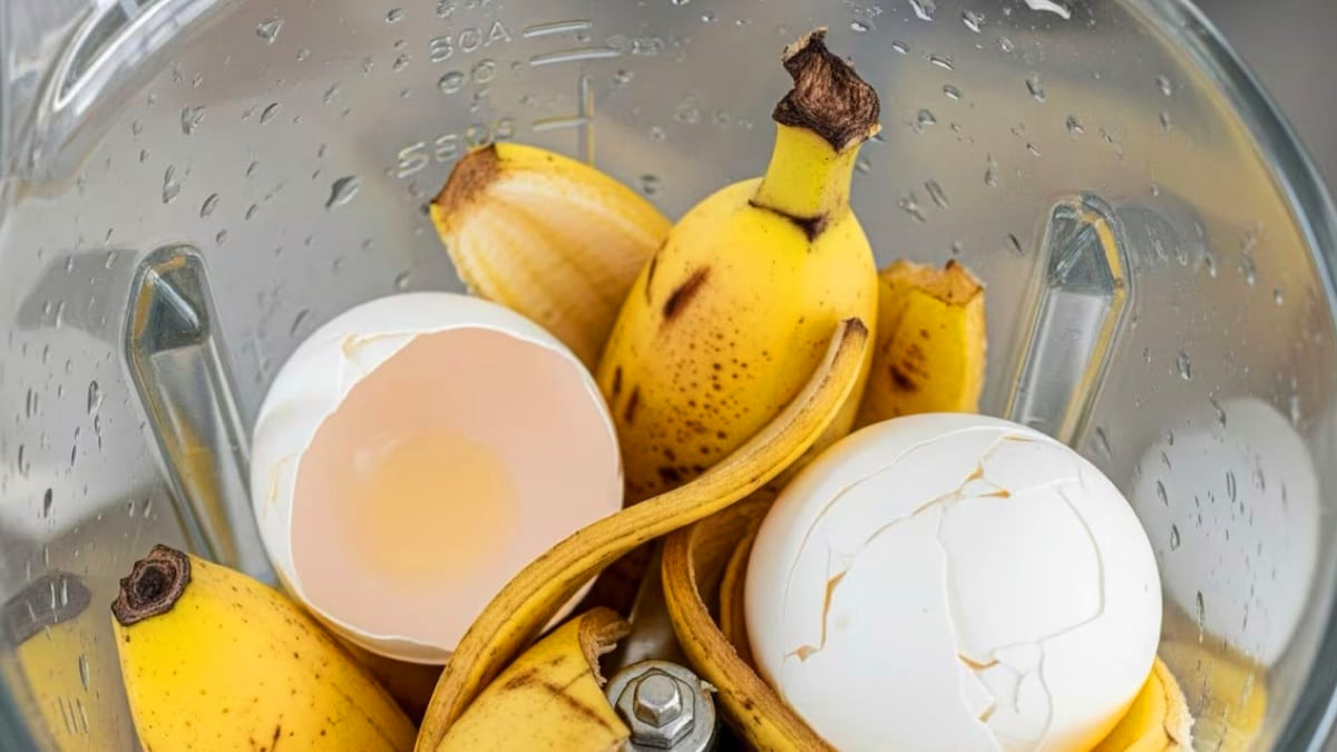 Mélange banane et coquilles d’œuf : astuce écolo ou fausse bonne idée ? Les experts restent divisés…