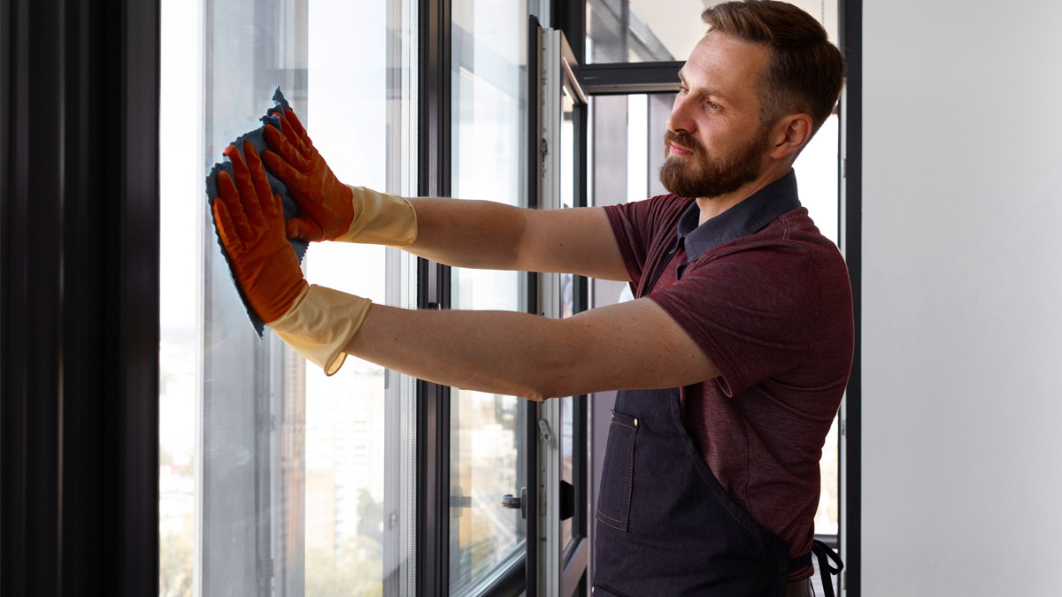 Ni savon ni bicarbonate : la méthode simple qui rend vos vitres parfaitement transparentes
