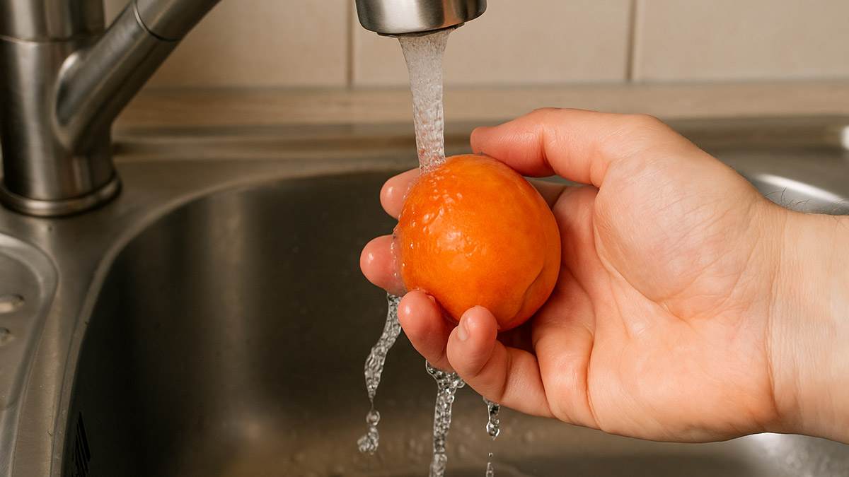 Pesticides sur les abricots : pourquoi les rincer à l’eau ne sert à rien (et quoi faire à la place)