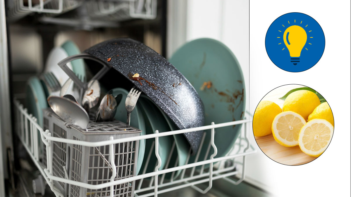 Un citron suffit : l’astuce facile pour décrasser votre lave-vaisselle sans se fatiguer