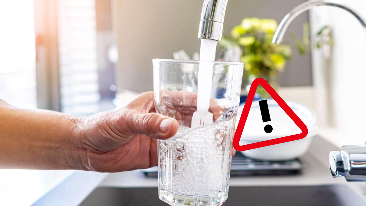 Attention : l’eau chaude du robinet n’est pas potable !