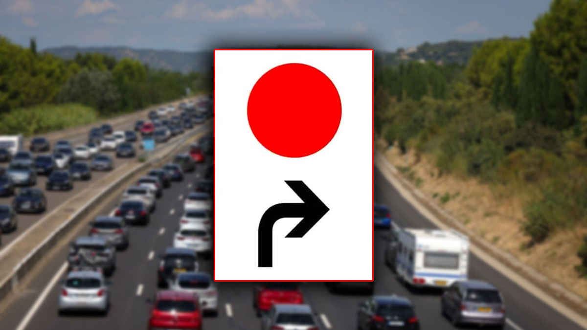 Découvrez la signification de ce panneau avec un point rouge que tout automobiliste doit connaître en Europe