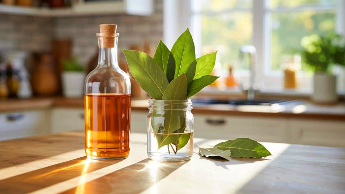« J’ai essayé cette astuce du laurier et du vinaigre, et elle a résolu mon plus gros problème à la maison »