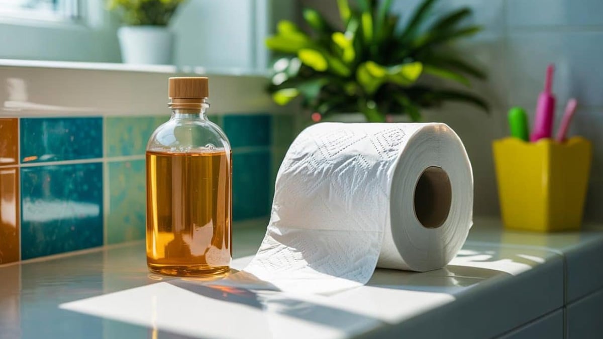 « J’ai essayé l’astuce papier toilette + vinaigre : mes WC n’ont jamais été aussi propres »