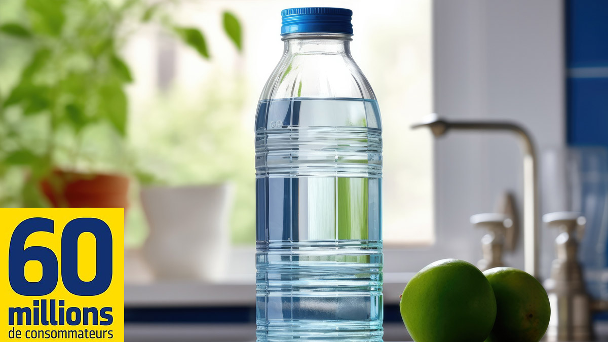 Eau en bouteille : voici le top 3 des marques les plus fiables selon 60 Millions de consommateurs