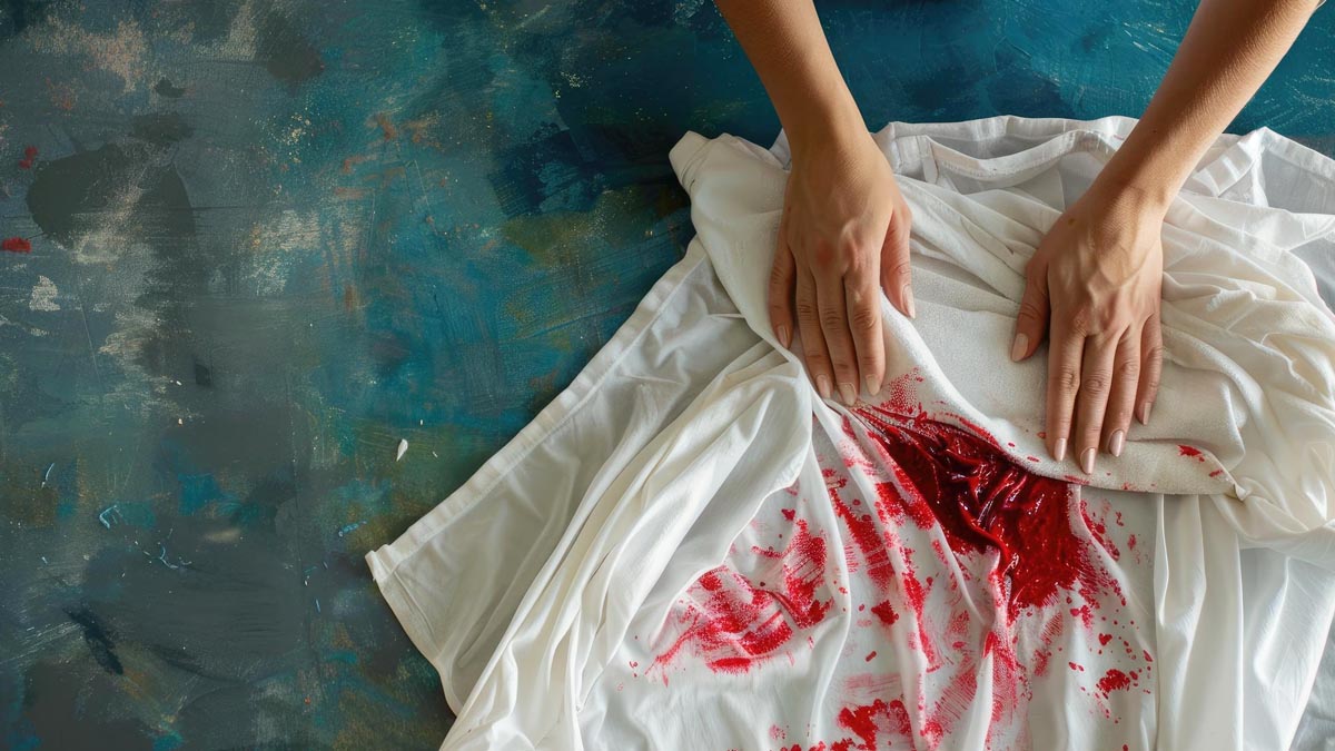 Fini les taches de sang : découvrez la méthode infaillible pour sauver vos vêtements sans effort