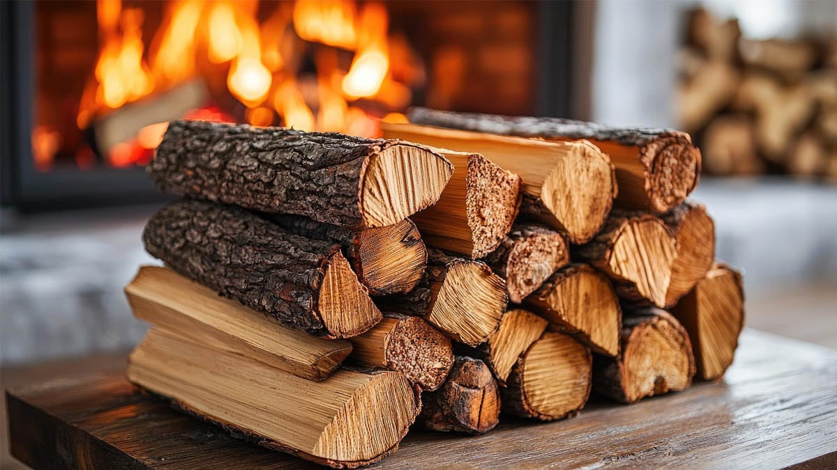 Ici, on donne du bois de chauffage gratuit… contre des gâteaux et du café