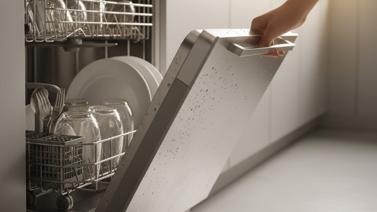 Faut-il ouvrir le lave-vaisselle tout de suite ou patienter ? La plupart font l’erreur : voici le moment parfait
