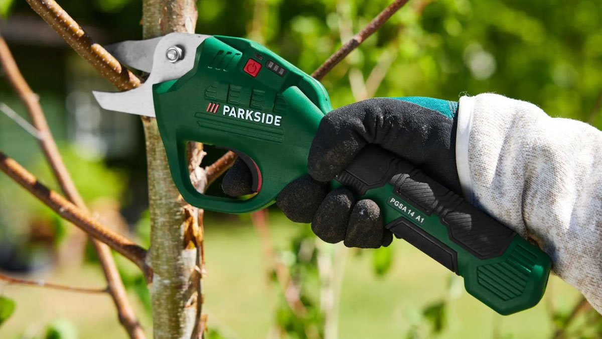 Lidl surprend avec son sécateur électrique à petit prix : taillez facilement votre jardin avant l’hiver