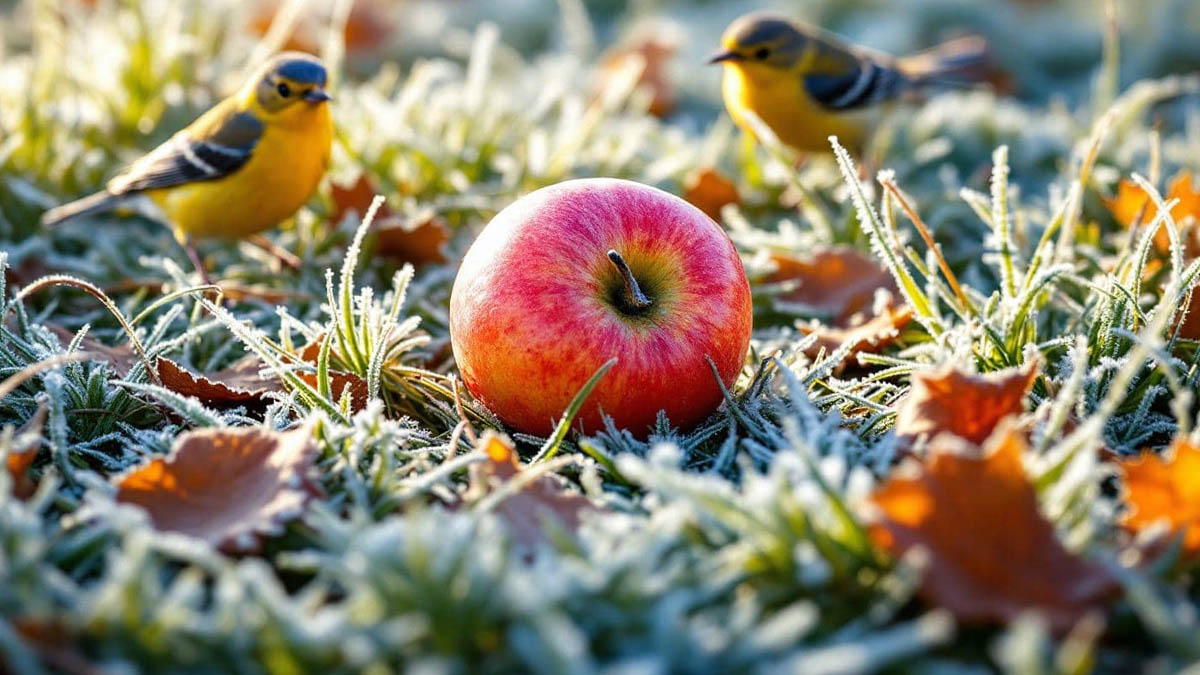 Vous ne devinerez jamais combien d’espèces vous pouvez aider cet hiver avec un simple fruit placé dans votre jardin
