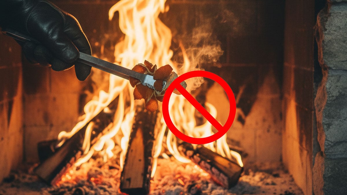 Cheminée allumée : pourquoi il ne faut jamais brûler les écorces d’orange