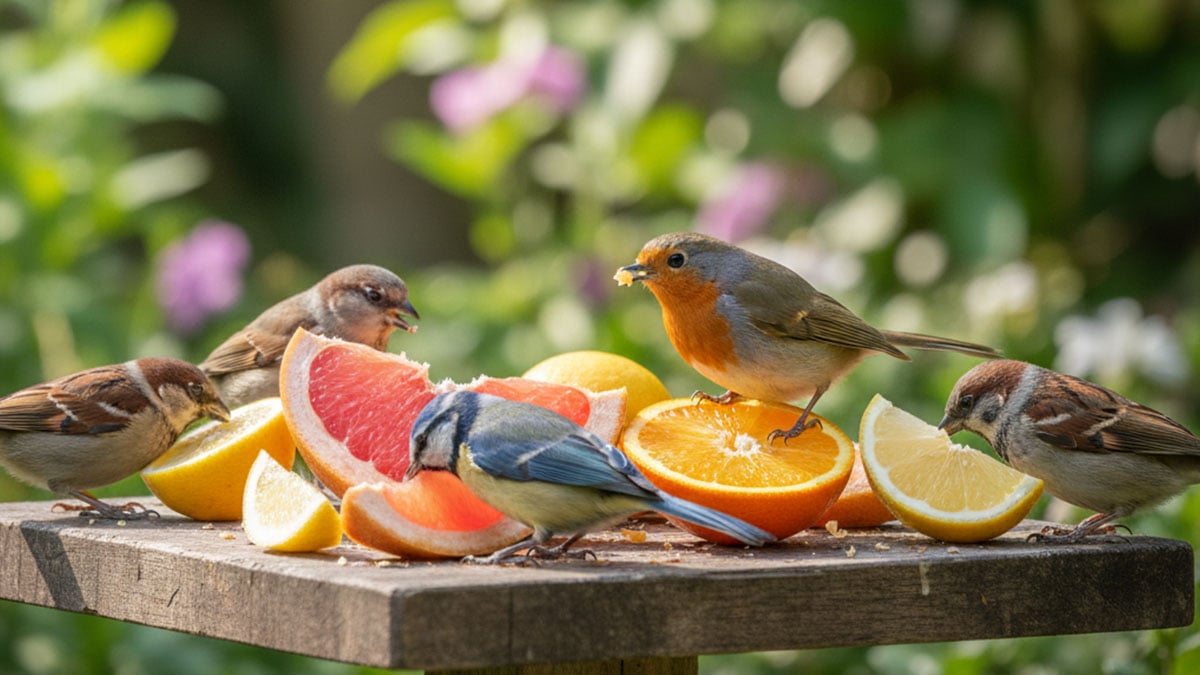 Ne jetez plus cet agrume : il peut sauver les oiseaux de votre jardin cet hiver !
