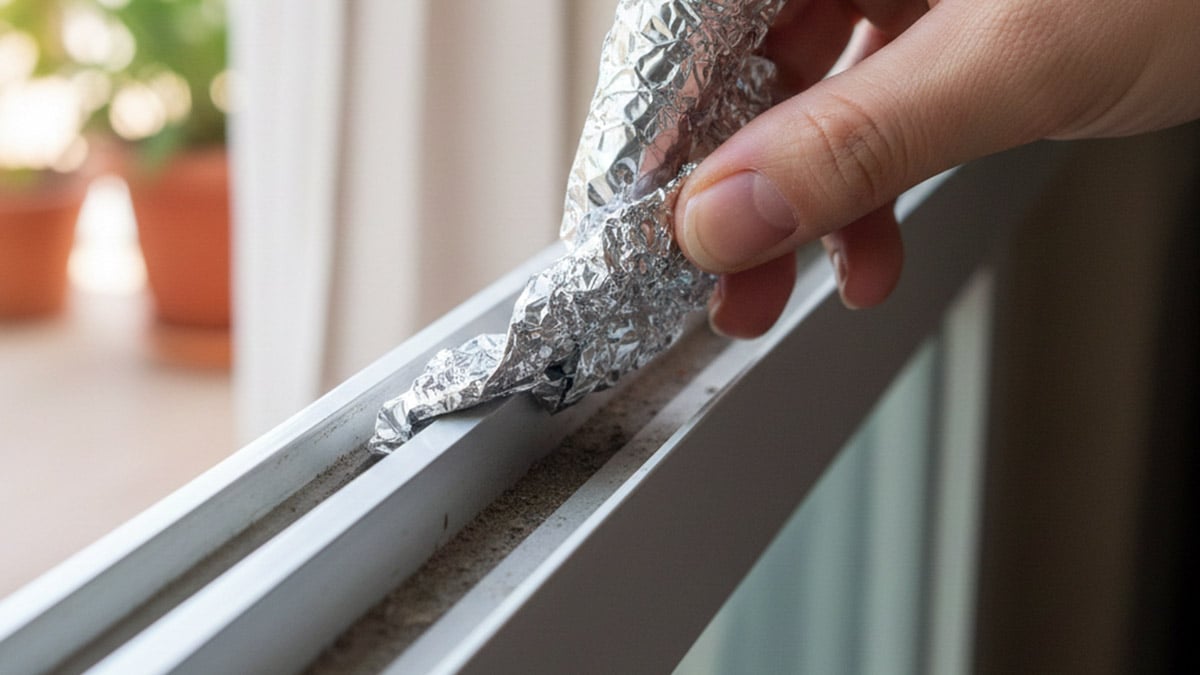 “Je ne pensais pas que ça marcherait” : pourquoi mettre du papier de cuisine dans les rails des fenêtres fait toute la différence